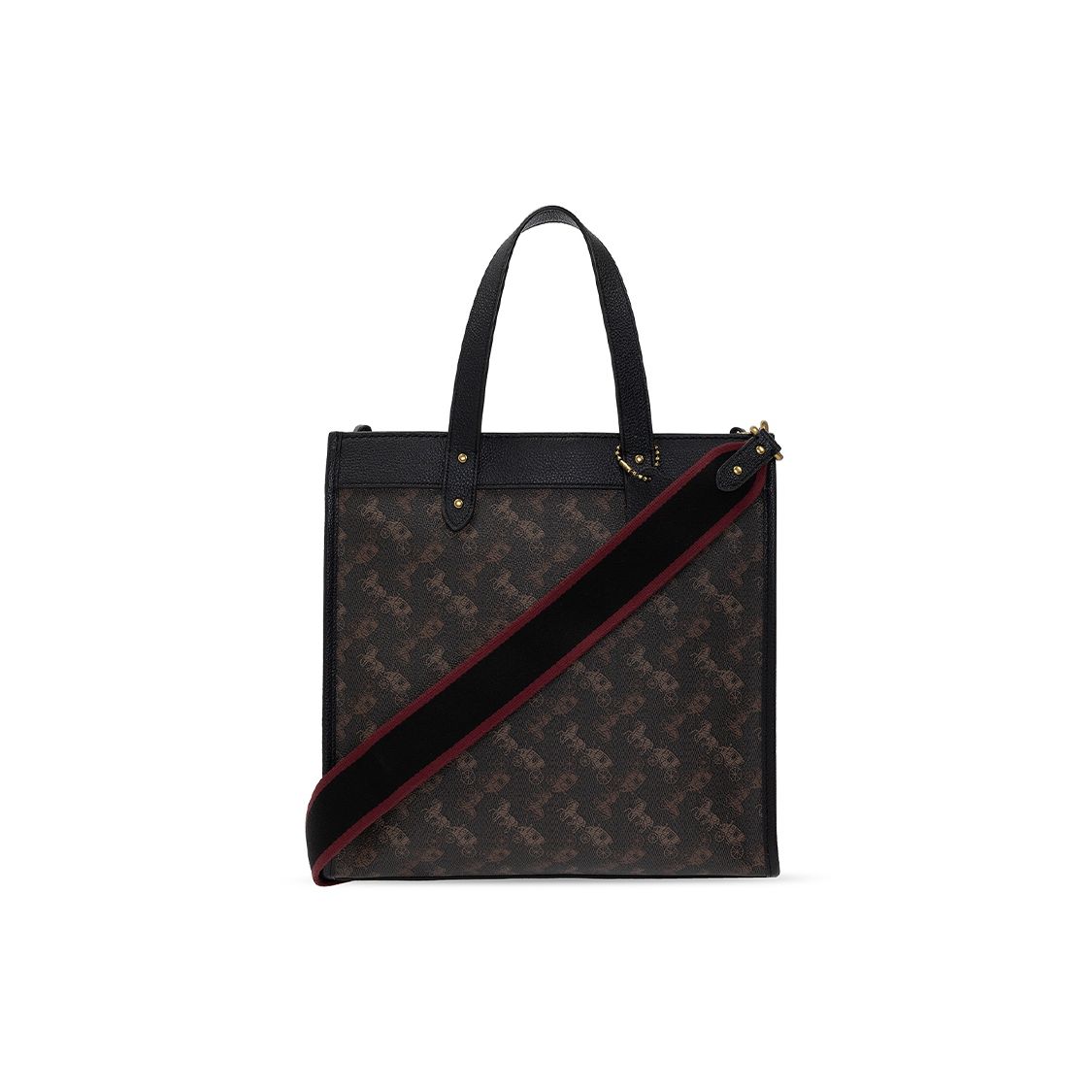 

Coach Field Tote With Horse And Carriage Print 89143-B4SI1 Basic Set (Bag+Dust Bag)