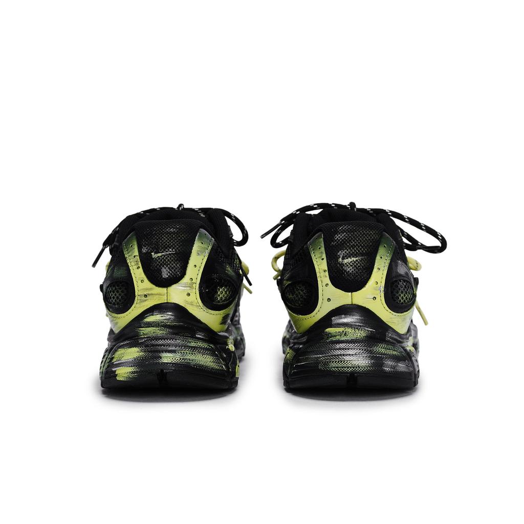 Nike V5 RNR Abrasion Resistant Low top Running Shoes Men's Black Silver Yellow HJ5228-001(Team80-SBOX)