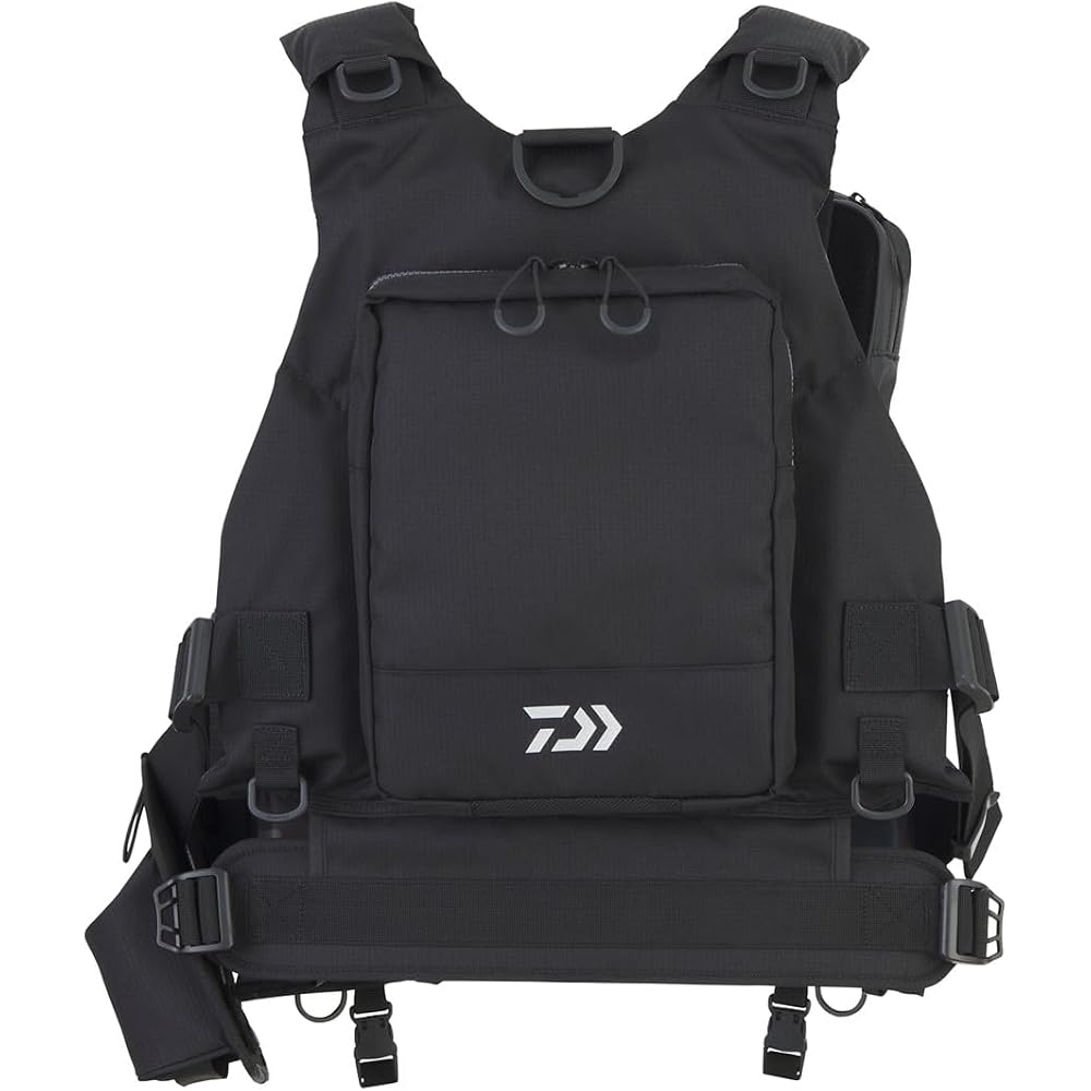 Daiwa DF-6224 Float Game Vest Jet Black Free Size