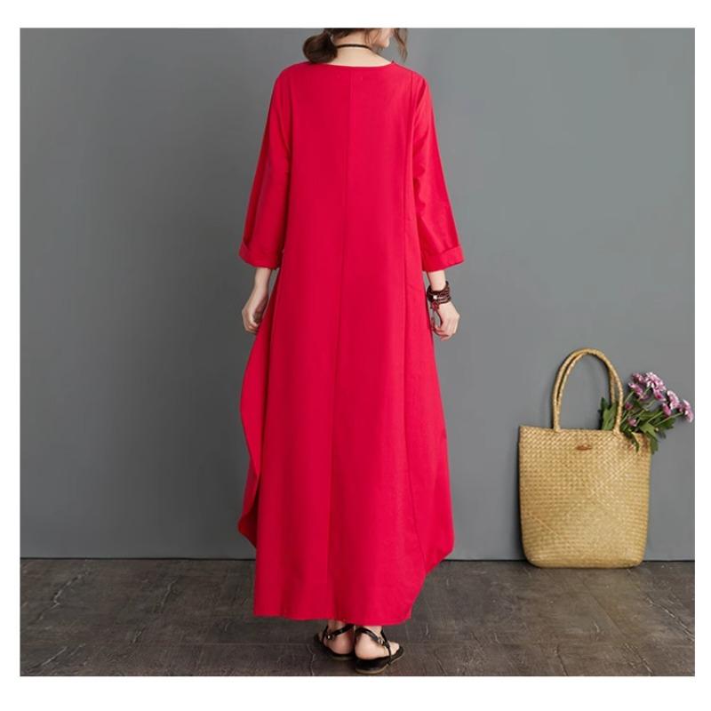 Summer Plus Size Long Dress