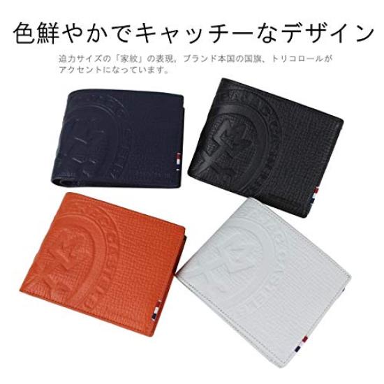 Castelbajac PICCOLO Bifold Wallet with Coin Purse, Black, 022614