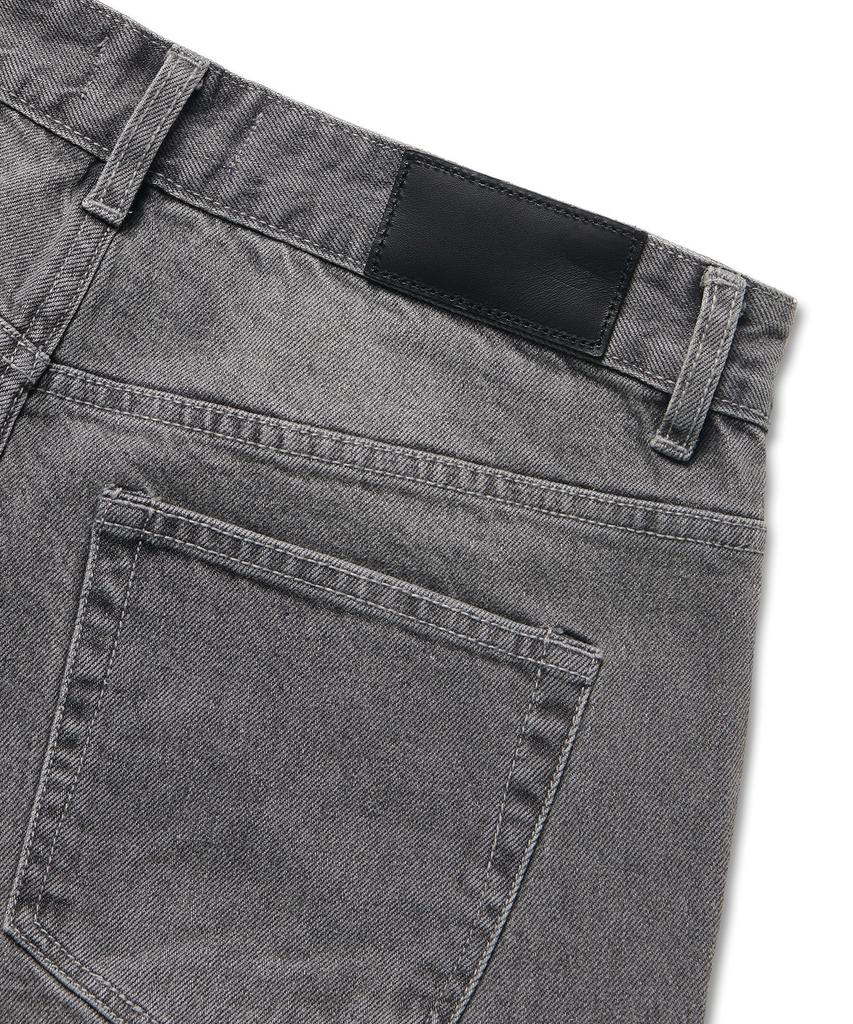 Musinsa Standard Calik Wide Denim Pants [Gray]