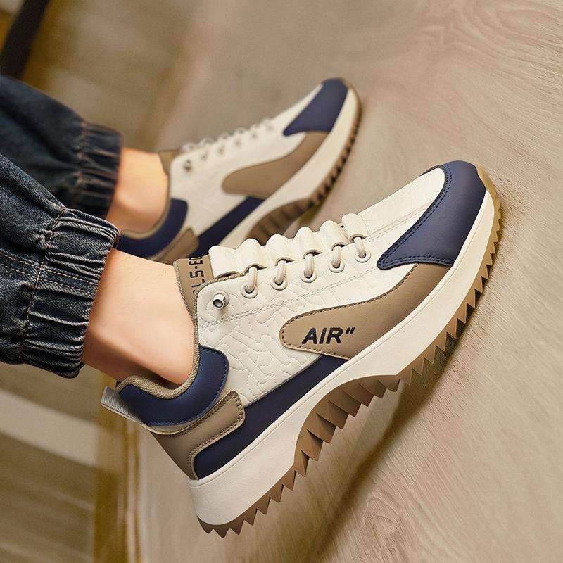 Fashion CYYTL Mens Sneakers Casual Shoes Outdoor Tennis Hiking Walking Sports Running Platform Leather Fashion Luxury Designer Students