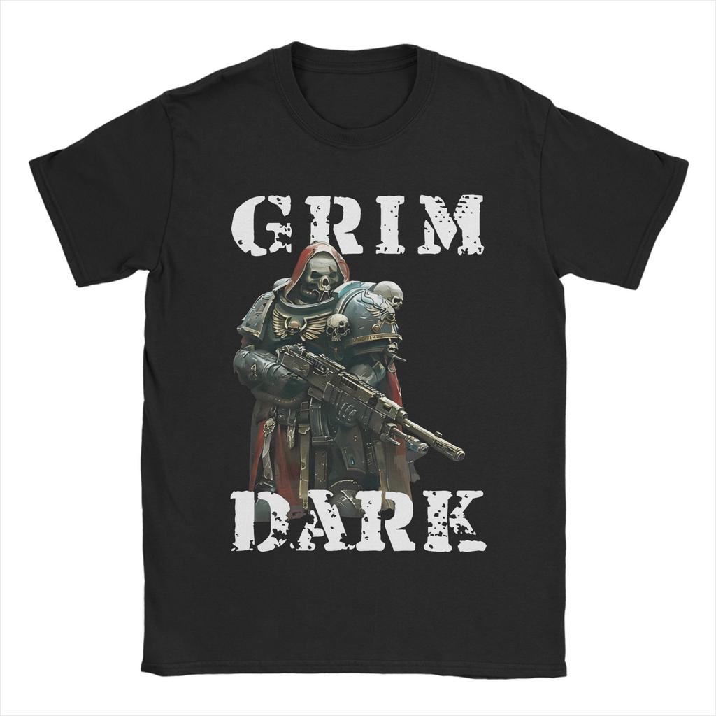 Camisetas Warhammer40ks Kriegshammer Nostramo Algodón Moda para Hombre Camisetas Cuello Redondo Camisetas Manga Corta Ropa Regalo de Cumpleaños