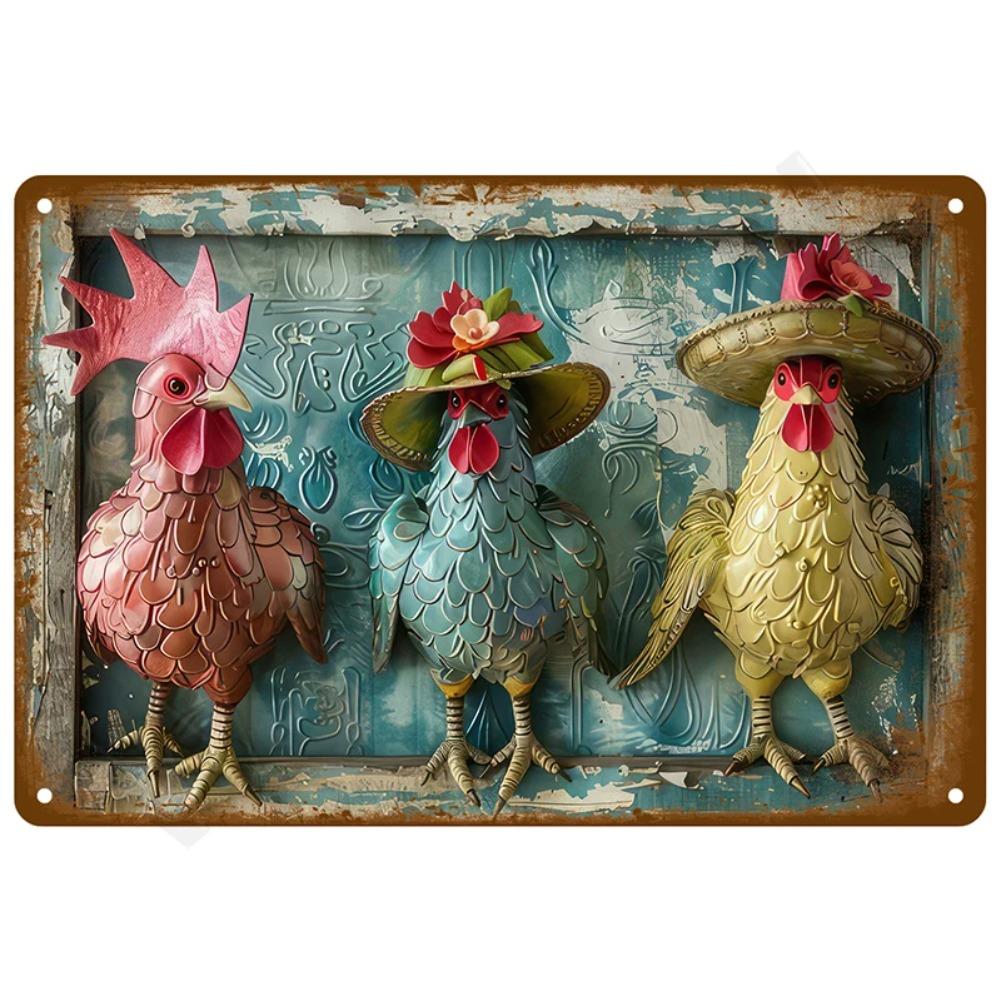 Vintage Bar Metal Signs Bathroom House Living Room Home Retro Wall Decorations Items Luxury Decor Interior Art Posters Tin Signs