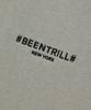 BEENTRILL Essential Hashtag Logo Brushed Sweatpants (Khaki)
