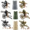 Military Army MOC Building Kit – WWII Anti-Aircraft Gun BlockhouseModel Bricks for War Toy Collectors