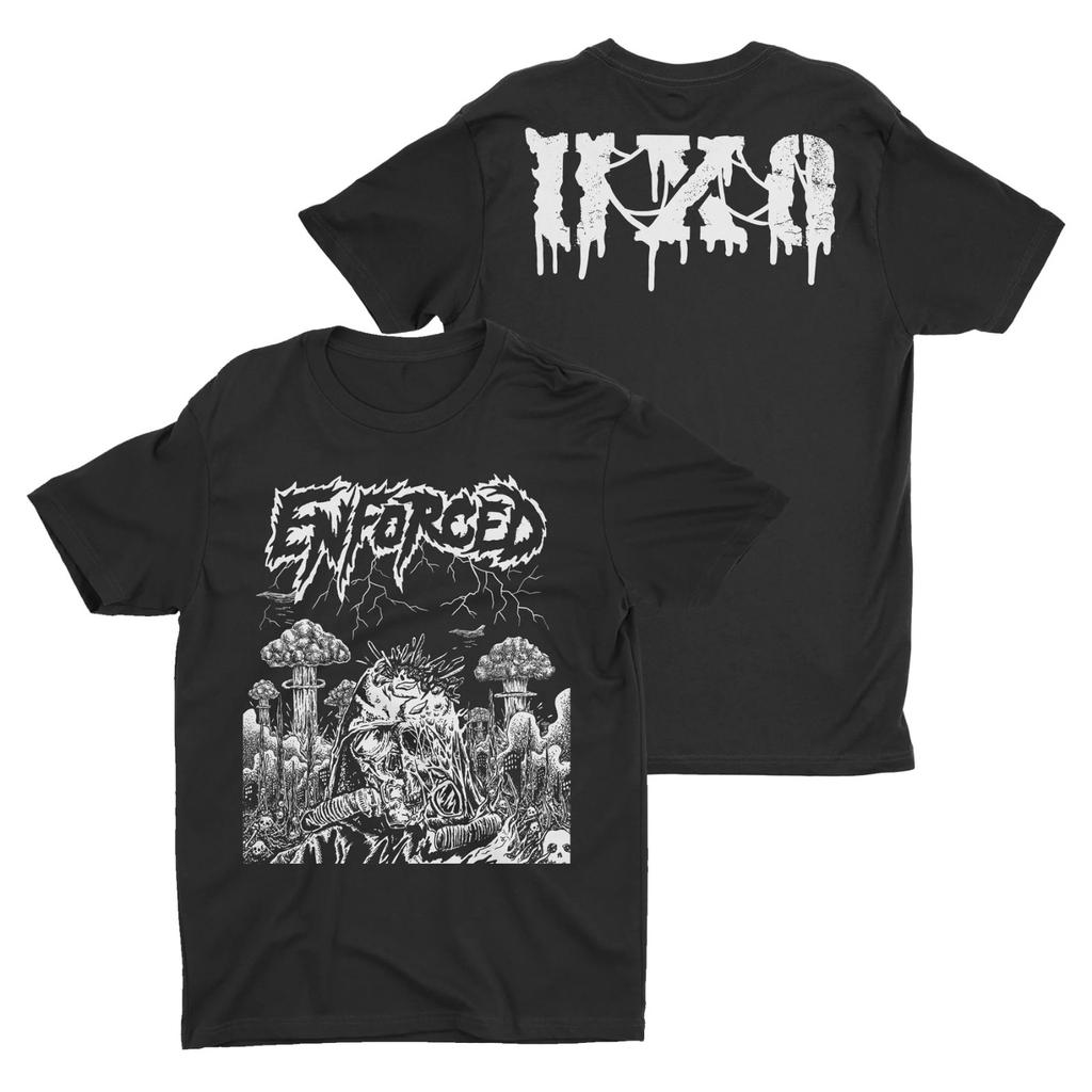 New Enforced - UXO Heavy Cotton Black All Size T Shirt For Men TU285