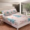 Christmas Theme Pattern Mattress Four-Piece Bedding Set Bedroom Dormitory Bedding Decoration
