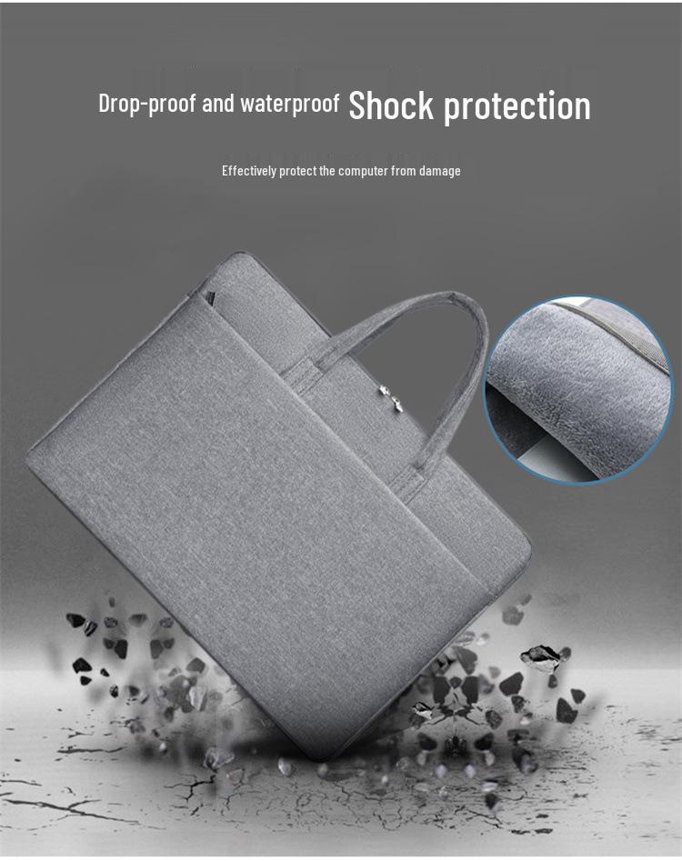 Lightweight 14-16" Laptop Sleeve & Briefcase with iPad Storage, Oxford Cloth