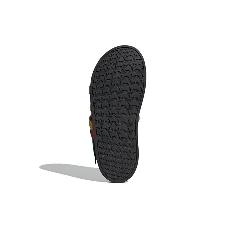 Adidas Originals Adistrp Non-Slip Durable Sports Sandals Men Sandals Red Yellow Blue IG7958