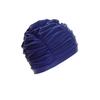 Sanqi Zwemkap, Extra Grote Maat, Bescherming voor Lang Haar, Oorcomfort, Zwemuitrusting, Marineblauw