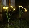 1/3/5 stk 6LED Sopplys Manetlampe Utendørs Vanntett Solcelle Hagebelysning for Villa Hage Gårdsplass Park Dekorlampe