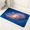 Milky Way Starry Sky Pattern Door Front Mat Decoration Home Bathroom Floor Mat