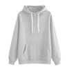 Women's Fashion Color Long Sleeve Loose Fit Sweatshirt for Casual Daily Wear