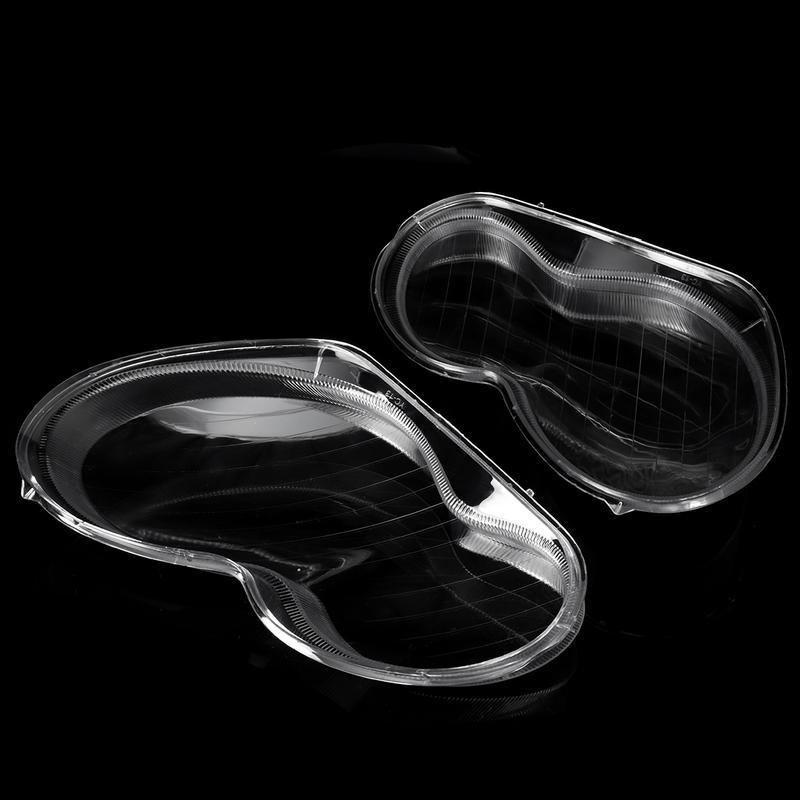 Headlight Clear Lens Lampshade Cover Fit For Mercedes Benz C-Class 2001-2007 W203 Headlamp Shell Lenses Car Accessories