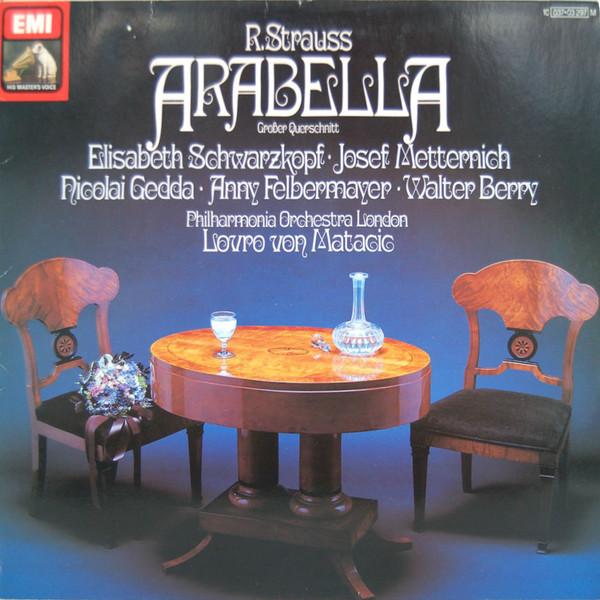 

Виниловая пластинка RICHARD STRAUSS ELISABETH SCHWARZ Arabella Groer Querschnitt 1C03703297M Die Stimme Sein Германия Классическая Б/У