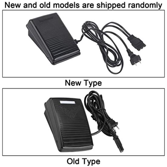 Foot control pedal for Janome JANOME 110V sewing machine Simple design and easy to use 2049, 2049, FY2301/2300, JH8330A/JH8190S, parts. (US110V).