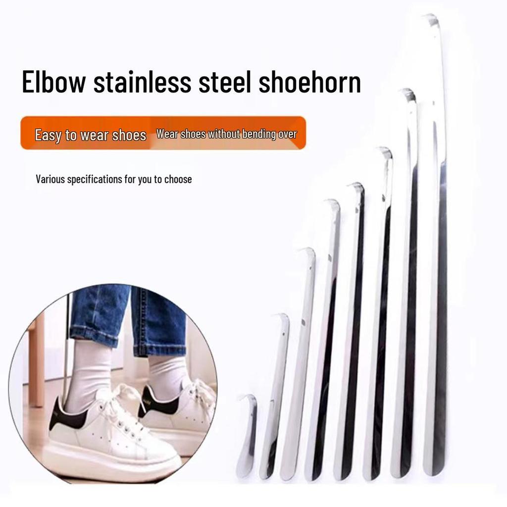 Stainless Steel Shoehorn with Various Specifications - No Bend Over Shoe Aid in Stock