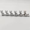 1PC Steel Double Compensating Presser Foot Industrial Sewing Machine Right&Left top stitching CD1/32'' 1/16'' 1/8'' 3/16'' 1/4''
