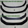Front Bumper Lip Spoiler Splitter Diffuser For VW Golf 6 MK6 GTI GTD R R20 2008-2013 Canard Spoiler Body Kits Tuning ABS Black