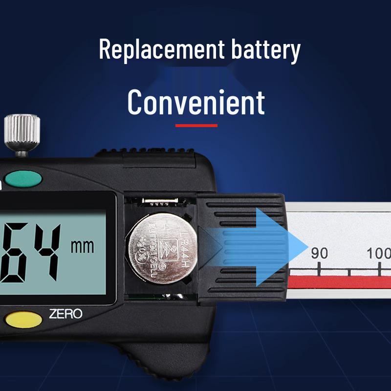 Guilin Guanglu Vernier Digital Caliper with Flat Head, 0-150/200/300mm