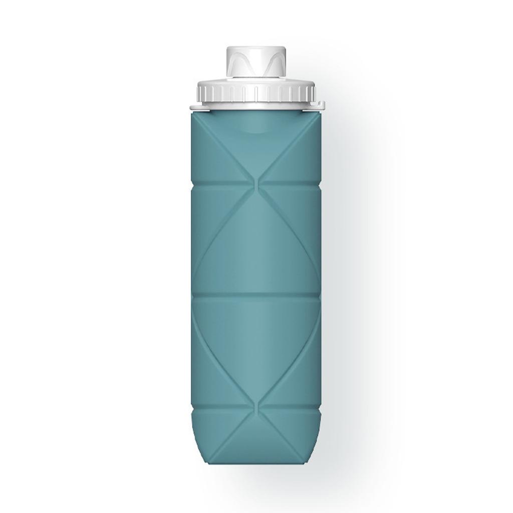 600ml Collapsible Water Bottles Foldable Leak Proof Travel Water Bottle Reusable Camping Cup For Outdoor Sports