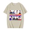 KPOP ATEEZ  8 Makes 1 Team TShirt Unisex Women Oversized 100 Cotton Hot Sale Short Sleeve Summer Fashion Unisex Plus Size Tops