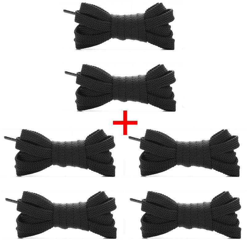 Einfarbige Flach geflochtene Schnürsenkel, Strapazierfähige Polyester Ersatzschnürsenkel, Modische Schnürsenkel für Sneaker, Sport- & Freizeitschuhe
