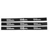 Wilson Tennis Badminton Grip Tape Pro Overgrip V2.0 3 Pieces Gray WR8449803001 Wilson