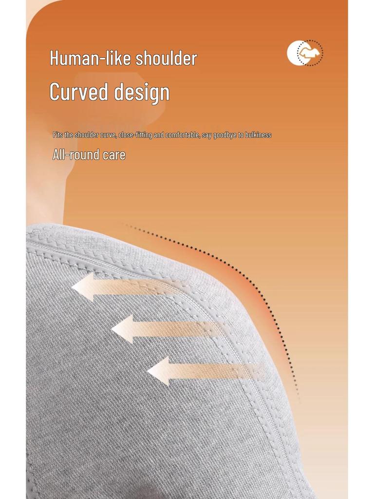 Damski ciepły ochraniacz kręgosłupa szyjnego i ramion - kamizelka bez rękawów z ochroną przed zimnem i gorącym kompresem