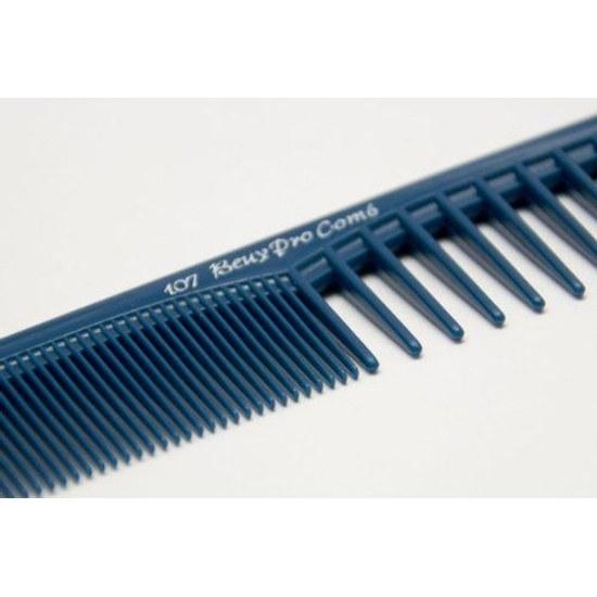 Hongo Professional Cutting Comb Wet Dry Compatible No.107 Blue
