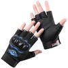 Cycling Half Finger Gloves Motorcycle Motorcycle Motorcycle Protective Case Non-slip Outdoor Sports Fitness Leaky Finger Climbing Hard Shell Gloves