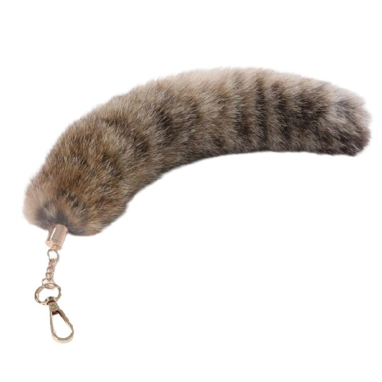 Tierischer Schwanz Schlüsselanhänger Geldbörse Tasche Anhänger Schlüsselanhänger Zubehör für Damen