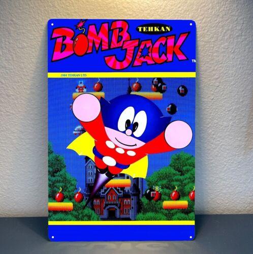 f1Bomb Jack Commodore Amiga Ретро Видеоигра Металлическая Пластина Жестяной Знак 2030см 20x30cm（7.8x11.8inch）