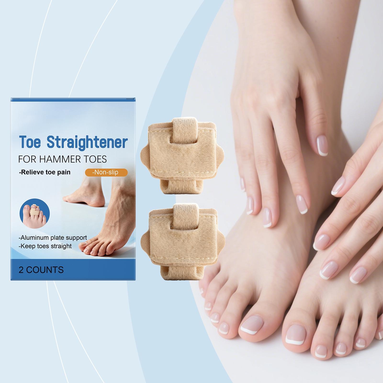 

Выпрямители пальцев ног сгибают пальцы и являются шинами для пальцев, подходящими для изогнутых, скрюченных и согнутых пальцев. One Size синий