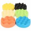 5 Inch Car Polishing Disc Set 125mm Sponge Buffing Waxing Sponge Wool Wheel Polishing Pad For Car Polisher Drill Adapter