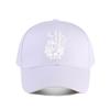 Oversized Gothic Floral Skeleton Print Baseball Cap Fashion Unisex Sunhat Womens Outdoor Sports Snapback Cap