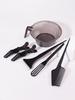 6pcs salon hair dyeing set, hair brush, dyeing bowl, styling hair clip, mixing rod, for household and salon hair styling