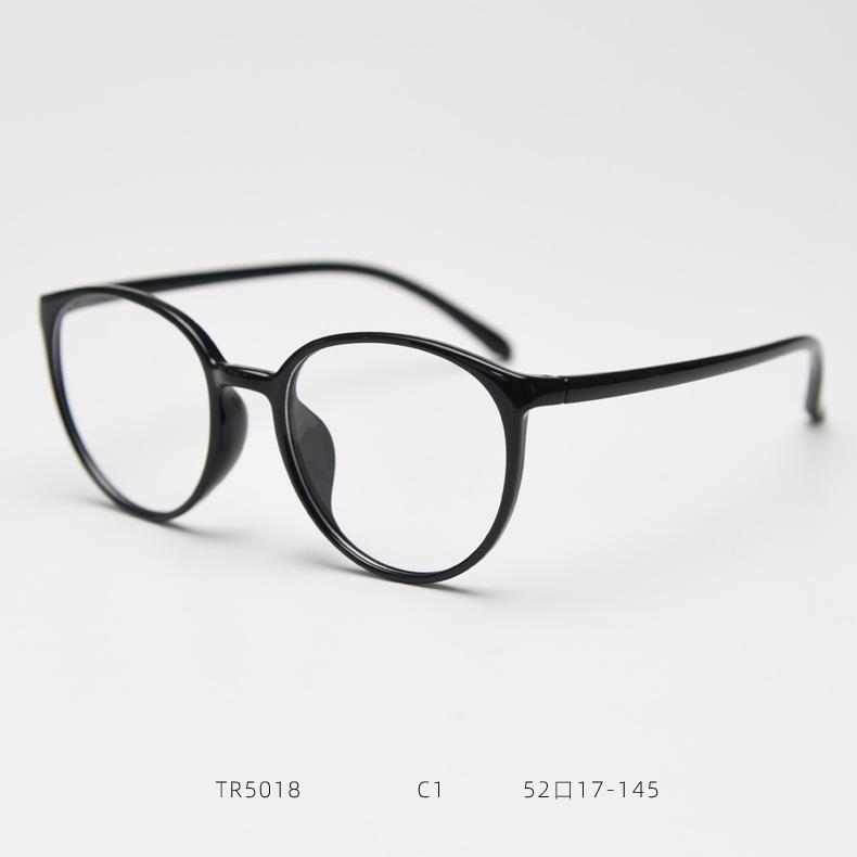 

Anti Blue Rays Round Prescription Glasses For The Nearsighted Leopard Frame Ultrafine Student Myopia Glasses 0 -1.5 -3.5 -6.0 Original Lenses