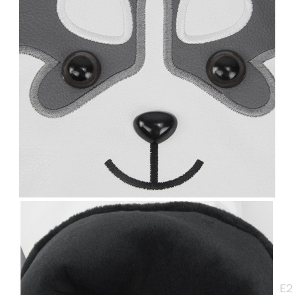 3er-Pack Golfschläger-Headcover, Performance PU-Abdeckung für Driver