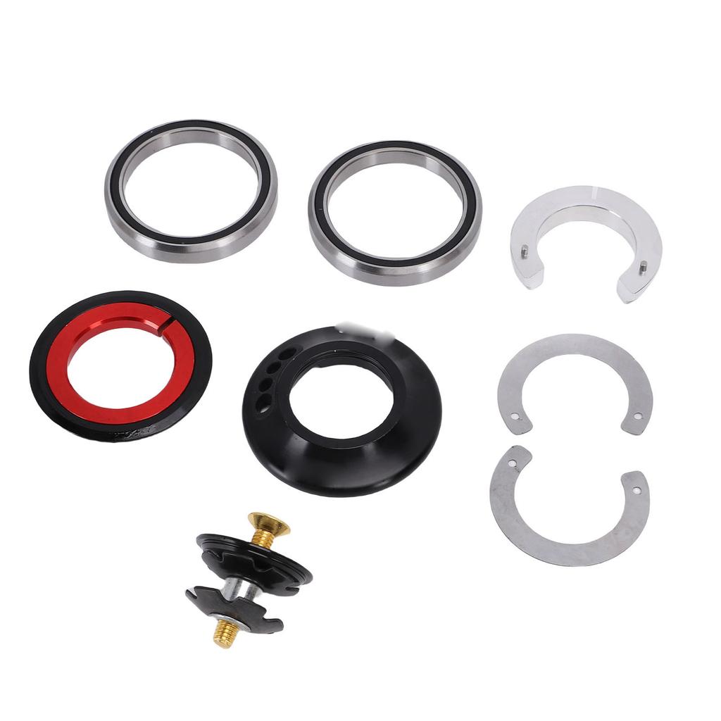 Bike Integrated Headset for Full IS52 Standard Frames Aluminum 28.6mm 40mm Bike Headset Kit with Sealed Bearing Internal Cable Routing
