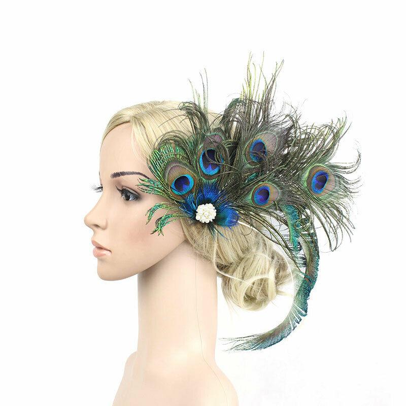 Buy Wedding Party Fascinator Peacock 