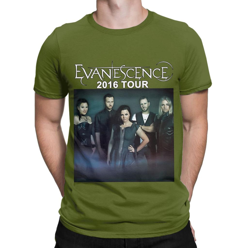 Music Amy lLee Evanescencepainting Funny 100 Cotton TShirt Amy lLee Evanescence Tees Tops For Unisex