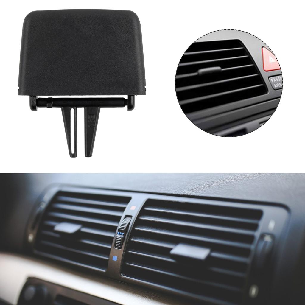 1pc Tab Clip ABS+PC Car Replacement For Center A/C Vent Outlet Repair Kit