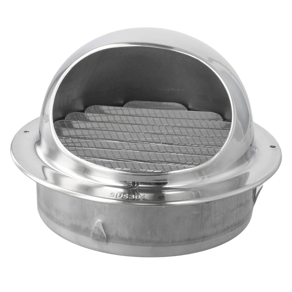 Stainless Steel Wall Ceiling Air Vent Ducting Ventilation Exhaust Grille Cover Waterproof Outlet Heating Cooling Vents Cap