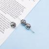 Retro Antique Tibetan Silver Spacer Beads for DIY Jewelry - Large Hole Alloy Beads for Bracelets & Necklaces
