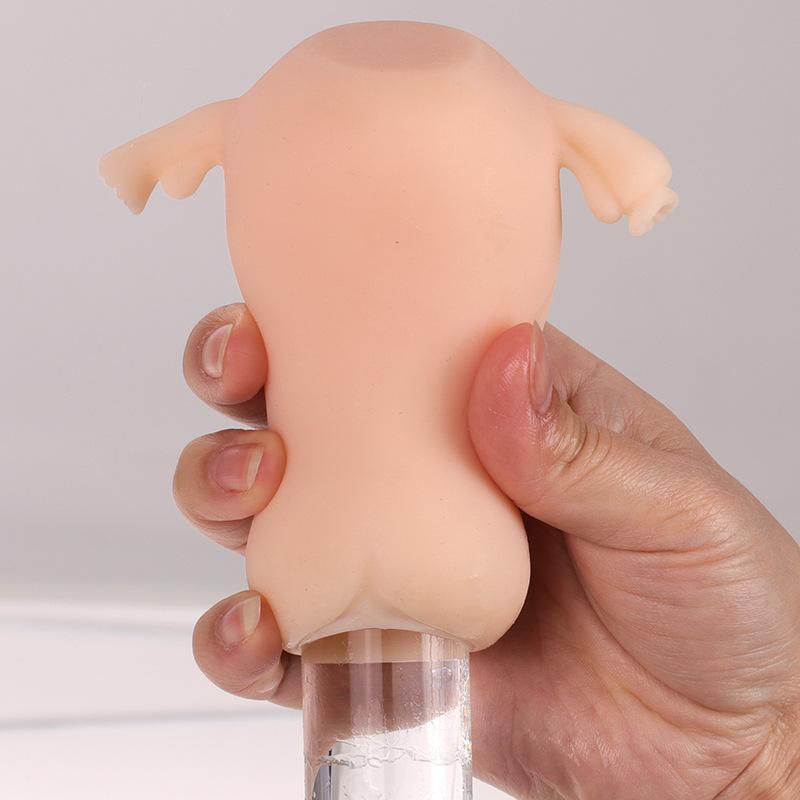 Men's Masturbator Uterus Shaped Super Real Skin Feel Vagina Uterine Sex Adult Toy