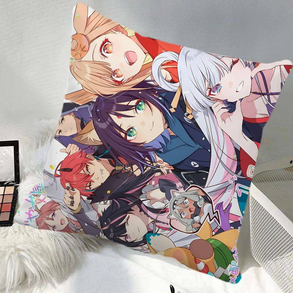 Cosmic Princess Kaguya Pillow Case Square Pillow Bedroom Sofa Leisure Comfort Cushion Car Home Decoration