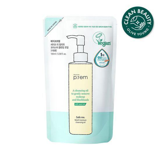 Make P:REM Safe Me Relief Moisture Cleansing Oil Refill Pack 100ml